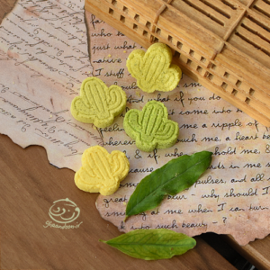 قند طرح کاکتوس با قالب فشاری قند