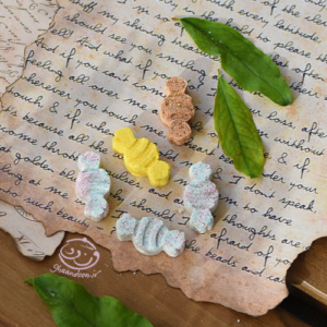 قند طرح شکلات با قالب فشاری قند